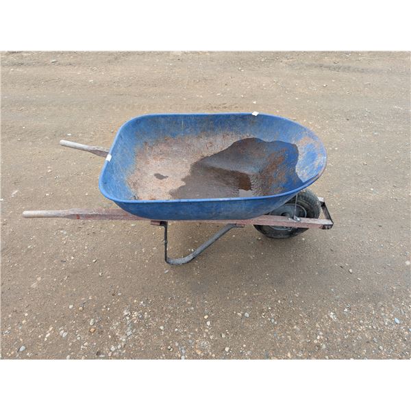 Blue Wheel Barrow (Good Condition)