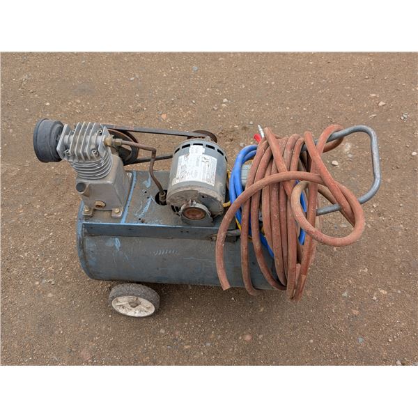 Air tank w/ A.C. Motor (PUMPTRO) W/air Nozzles (Not tested)