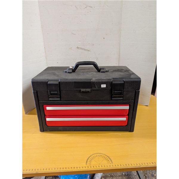 Tool Box w/ Tools 18" Long 10 1/2 Inches High  10 1/2 Deep