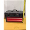 Image 3 : Tool Box w/ Tools 18" Long 10 1/2 Inches High  10 1/2 Deep