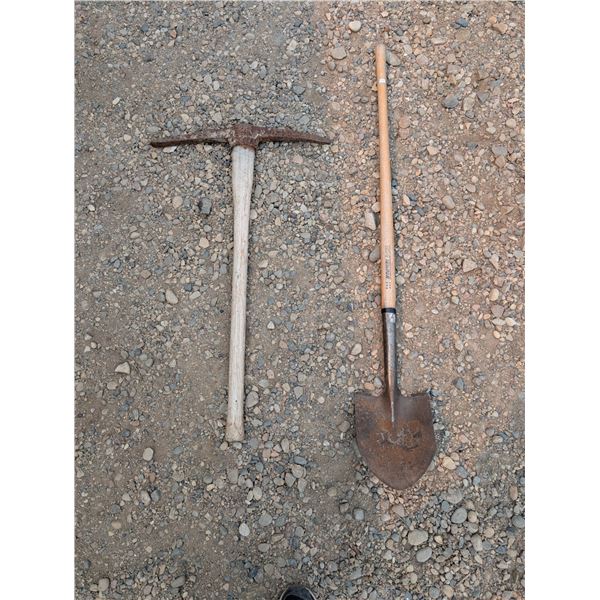 Pick Axe + Shovel