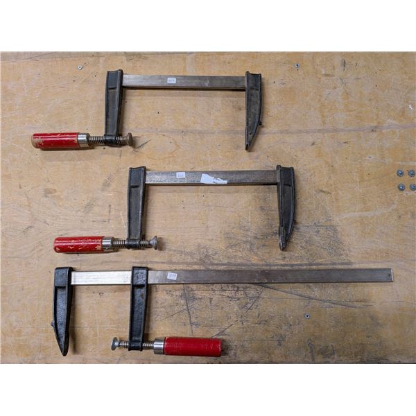 3 Bar Clamps (2-14 Inch) (1-29 Inch)