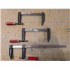 3 Bar Clamps (2-14 Inch) (1-29 Inch)