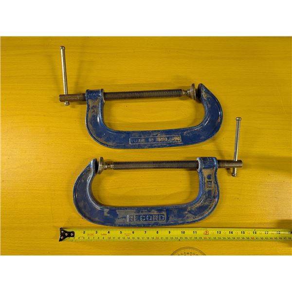 2 C Clamp (2-Record Vintage 8 Inch)