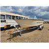 1972 21' Starcraft Aluminum Boat w/ Trailer VIN# SK400892737