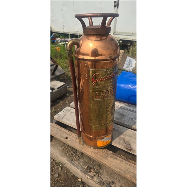 Guardian copper fire extinguisher