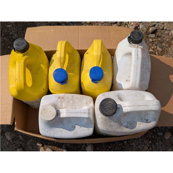 Lot of Anti Freeze and etc.