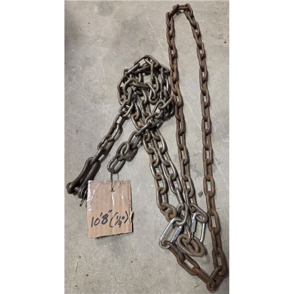 10'8" chain (1/4")