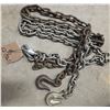11'2" chain with hooks (5/16")