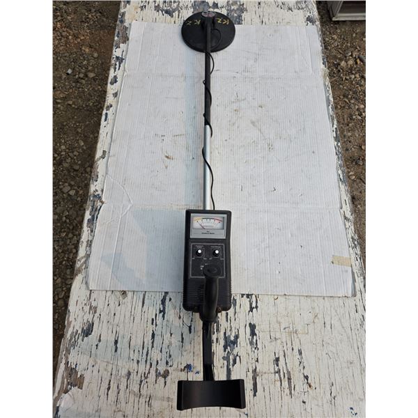 Metal detector- works