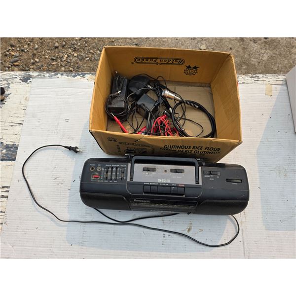 Panasonic radio and misc cables