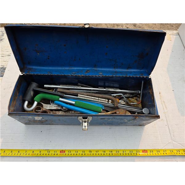 Tool box with contents