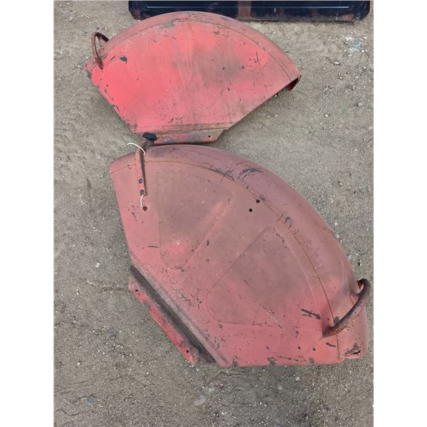 2 massey harris rear fenders fro a tractor