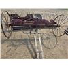 Horse drawn hay rake