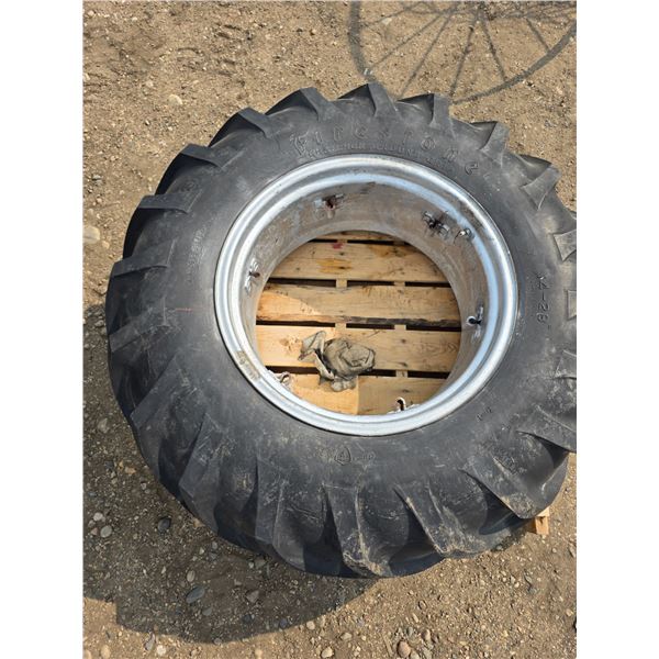 Tractor tire- size 14x28 - good tread