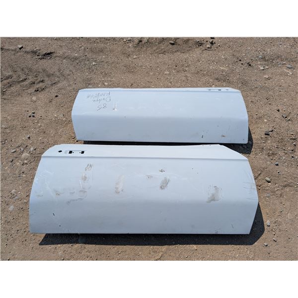 (2) 1985 Dodge Rampage Doors (Front) 47"x21"