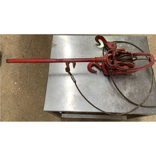 One large 36” Cable Winch