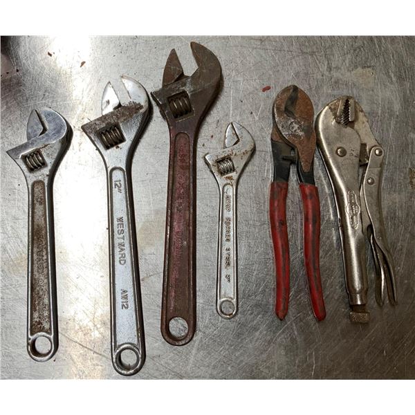 Vise Grips and Crescents