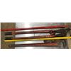 Bolt Cutters, Pry Bar, 36”Pipe Wrench