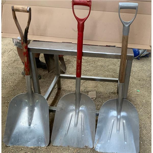 Three Grain Shovels