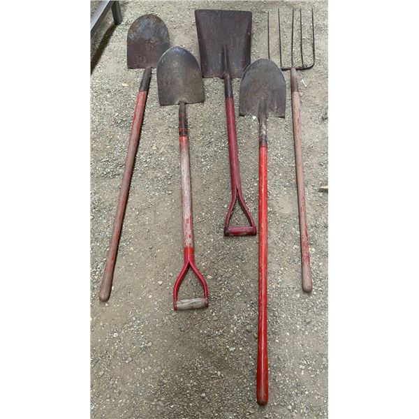 Four Shovels and a Pitchfork