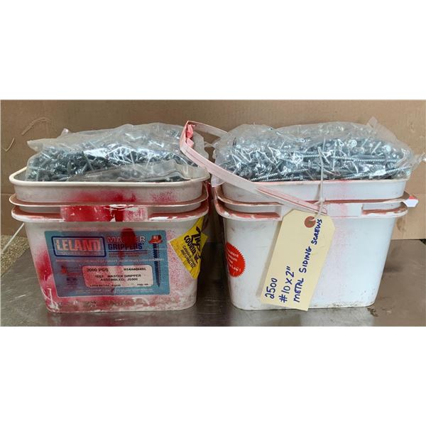 5000 10x2” Metal Siding Screws