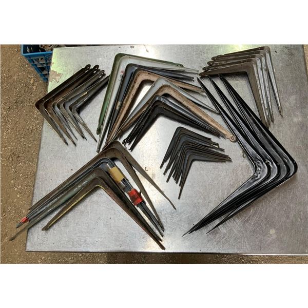 Crate of Shelving Brackets