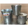 Soup Pot, Galvanized Can, Stainless Milk Pail