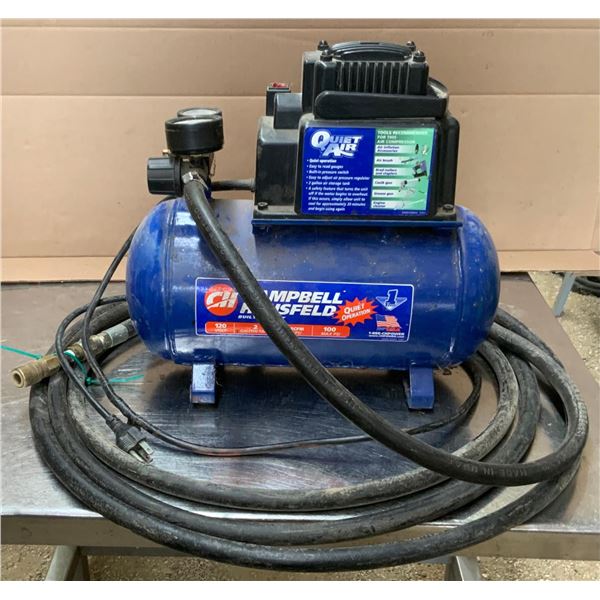 Two Gallon Air Compressor Working