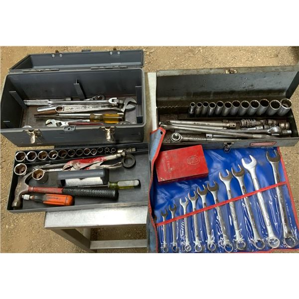 Craftsman ½” Socket Set and Tool Box with Contents