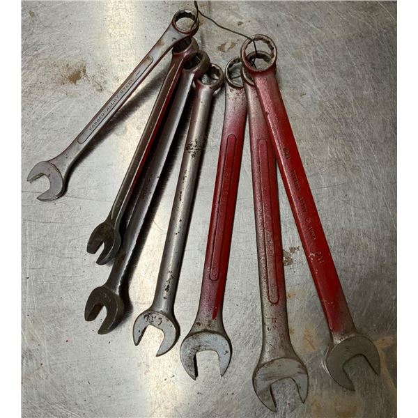 Flat Wrenches. 7/8” to 1-1/8” Gray etc.