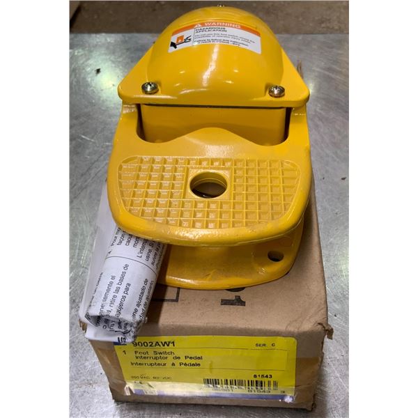 New Square D Foot Switch.