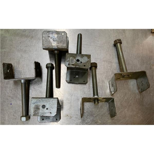 Six 4x4 Deck Supports