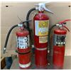 Image 1 : Three Charged Fire Extinguishers 10-20 lb