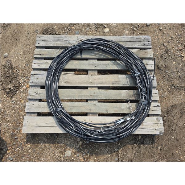 Roll of overhead electric wire