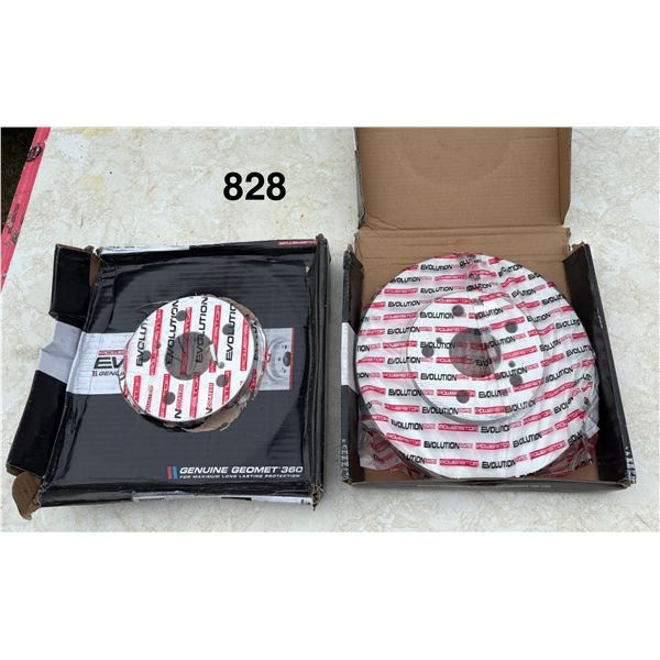 2 brake rotors to fit various Toyota vehicles from 2006 to 2015