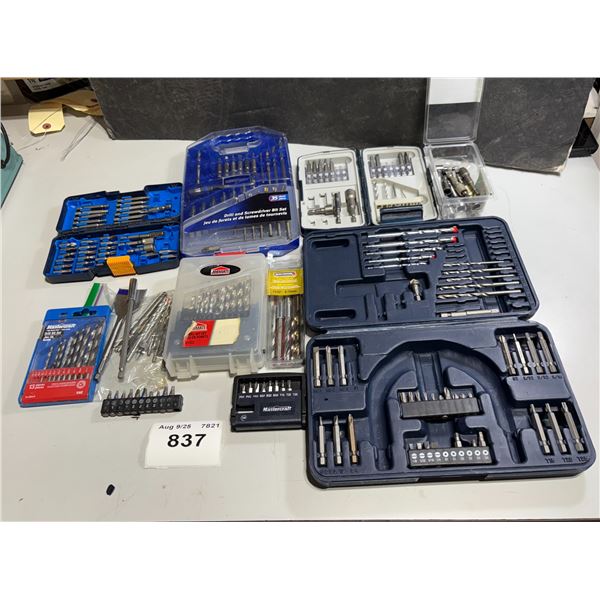 Large quantity of assorted drillbits