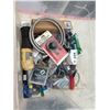 Image 1 : Container of miscellaneous plumbing parts/mudflaps