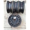 Image 2 : 4 steel rims 4x115 bolt pattern
