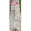 Image 1 : Stop/Slow sign w/handle