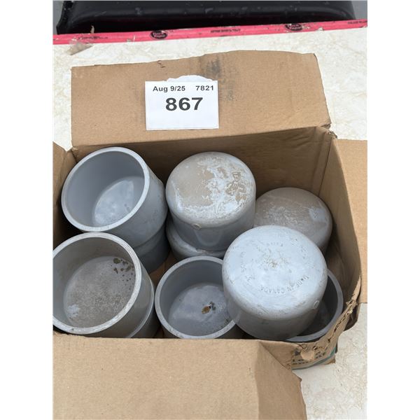 Box of 10 3” IPEX end caps