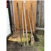 Image 2 : Lot of rakes and handles