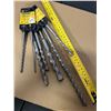 Image 1 : 7pc DeWalt Masonry Bits - New