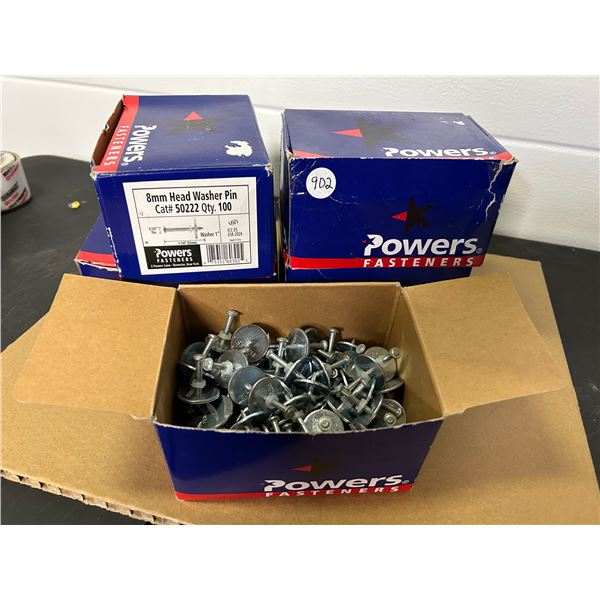 5 Boxes Washer Head Nails 100/Box