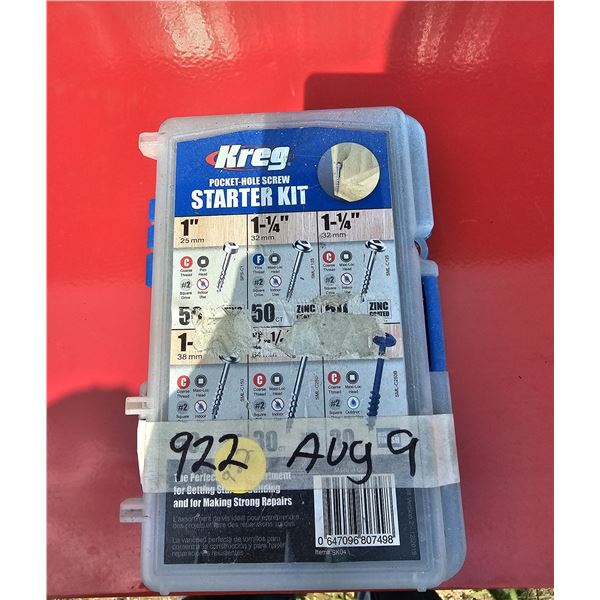 Kreg Pocket Hole Starter Kit