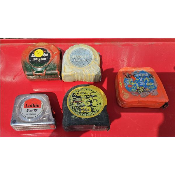 5 Measuring Tapes