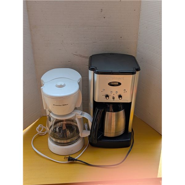 2 working Coffee Makers