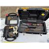 Image 1 : Stanley tool box with contents and sander