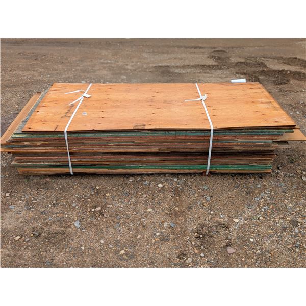 (33) 96"-108"x 48" Plywood