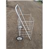 Image 6 : Shop Tray Cart/ Wood Planks and Foldable Basket Rolling cart
